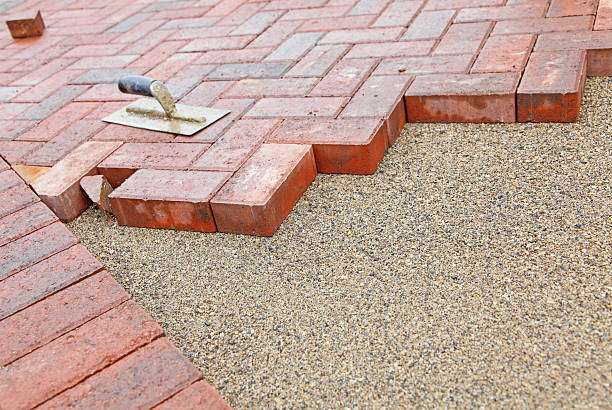 Permeable Paver Driveway in Pleasant Garden, NC